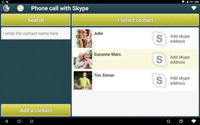 Elementique Senior - Phone android App screenshot 2